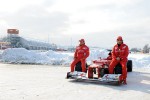 F1 2012, la nieve cambia los planes de Ferrari para presentar el nuevo monoplaza 