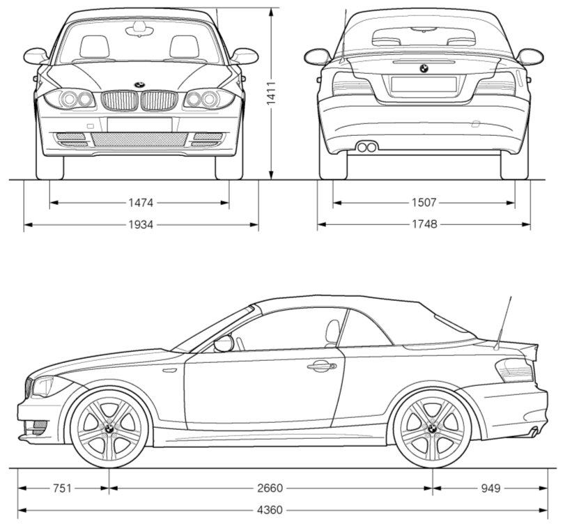 Dimensiones bmw serie 1 #5
