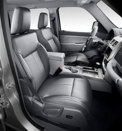 Jeep Cherokie 08 interior