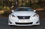 frontal lexus is f sport