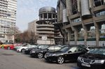 Concentración de Saab en madrid