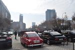 Concentración de Saab en madrid