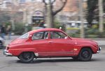 Concentración de Saab en madrid