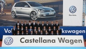 Entrega de llaves al equipo