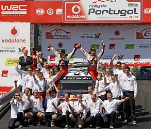 4 de 4 en el Mundial 2009: Sebastien Loeb gana el Rallye de Portugal