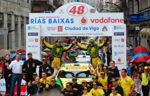 Cto. España Rallyes: el local Alberto Meira gana el Rallye Rías Bajas