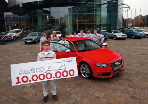 Audi alcanza los diez millones de berlinas medias fabricadas