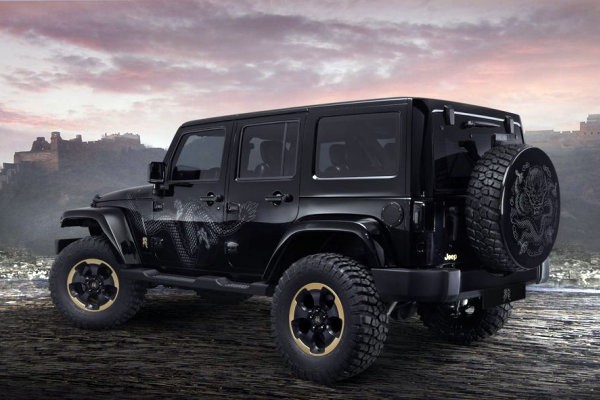 Jeep Wrangler Dragon, el Rubicon chino