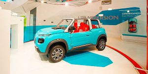 El nuevo Citroën E-Mehari protagoniza la escena parisina