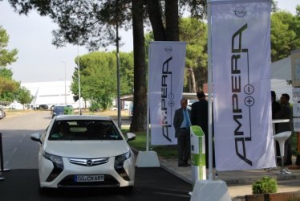 Ampera, el eléctrico de Autonomía extendida de Opel, en Madrid