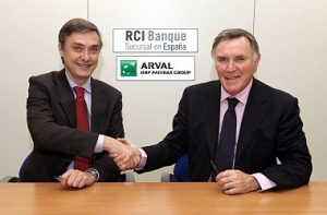 ARVAL y RCI Banque España firman un acuerdo para crear Renault Renting, Nissan Renting e Infiniti Renting
