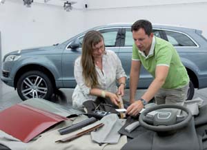 Así trabajan los diseñadores de colores y revestimientos en Audi