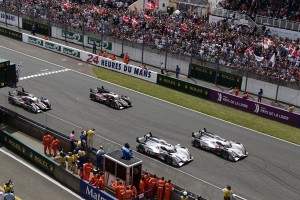 Audi domina de principio a fin las 24 Horas de Le Mans