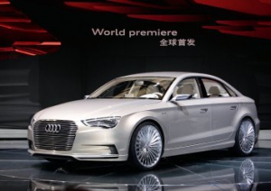 Audi A3 e-tron concept. Presentado en China.