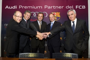 Audi renueva su colaboración con el F.C. Barcelona