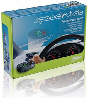 Avisador de velocidad  en el parabrisas