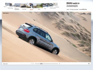 BMW pone en marcha un innovador portal de vídeo