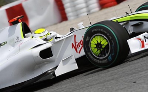 Button pole en el Gran Premio de España, Alonso octavo