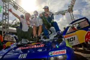 Carlos Sainz vencedor del «Mini Dakar» Brasileño: Doblete Volkswagen en el Rallye dos Sertoes