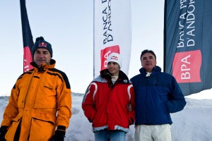 Carlos Sainz vuelve a competir en el hielo andorrano