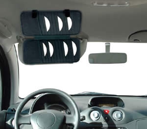 Carplay Linea: Portacds para el parasol del coche