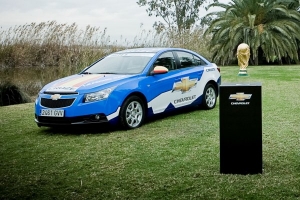 Chevrolet te invita a fotografiarte con la Copa del Mundo de Fútbol