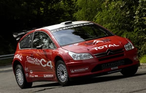 Citroën C4 WRC: sus primeros pasos