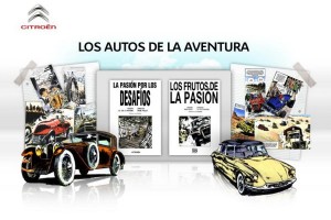 Citroën, su historia en cómics electrónicos