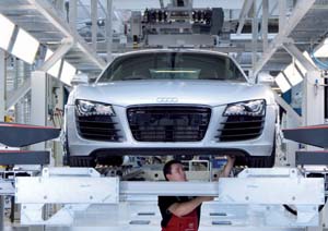 Comienza la producción del nuevo Audi R8