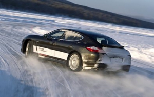 Conducir un Porsche en condiciones extremas