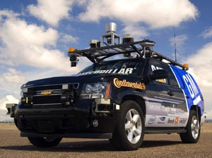 Continental demuestra la eficacia de sus sensores de tráfico ganando el DARPA Grand Challenge