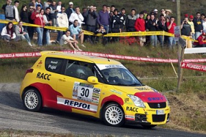 Copa Suzuki Swift: Victoria de Ferrán Pujol en el Rallye Orense