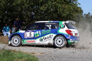 Cto de España de Rallyes: Victoria de Hevia en el Rallye del Ferrol en su estreno del Škoda Fabia Super 2000