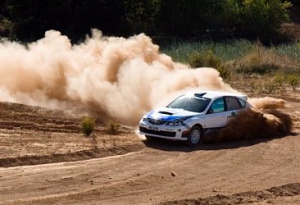 Cto España Rallyes en tierra: Equipo Subaru Rallye Team Spain con dos coches