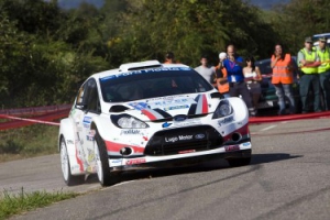 Cto. España Rallyes: Ford-Rally Príncipe de Asturias. Víctor Senra, segundo.