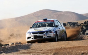 Cto. España Rallyes: Lemes, Pons y Fuertes conforman el podio tras el abandono de Tirabassi en el rallye del sábado de Lanzarote