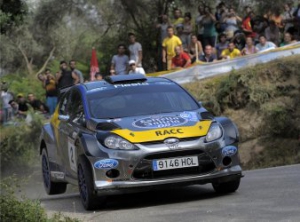 Cto. España Rallyes: Xevi Pons y el Fiesta, en Orense defendiendo el liderato del nacional 