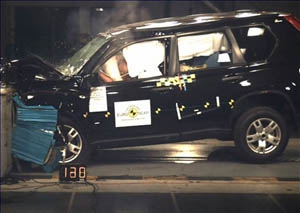 Cuatro estrellas para el nuevo Nissan X-Trail en los ensayos Euro NCAP
