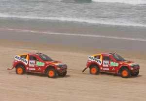 Dakar 2007: las promesas españolas dejaron paso a la victoria francesa