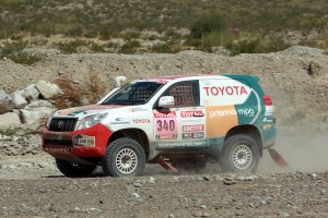 Dakar 2012.- Toyota vence en la categoría T2 con Foj y Cervantes