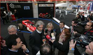 Damon Hill, protagonista de la inauguración de la cuarta edición de Motor Show Festival