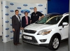 Daniel Clark, el jugador revelación del ASEFA Estudiantes recoge su nuevo Ford Kuga