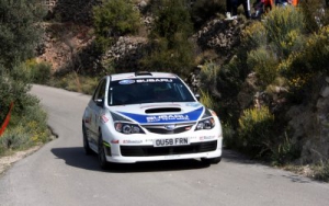 Debut con problemas del Campeón Ojeda con Subaru