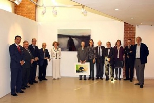 Doña Pilar Perea Moreno, ganadora del XXIV Premio BMW de Pintura 