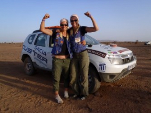 Dos equipos de la Red Women@Renault suben al podio en el Rallye Aïcha des Gazelles