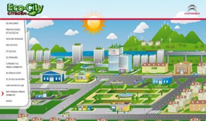 «Ecco City Citroën», una ciudad ecológica virtual 