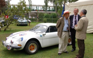 El Alpine de Repsol, artista invitado en el concurso de elegancia