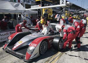 El Audi R10 TDI gana de nuevo en Sebring