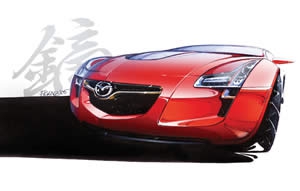 El Concept Kabura y el nuevo CX-7, novedades de mazda en el salón de Detroit