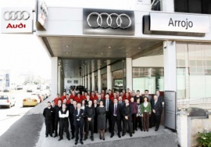 El concesionario Arrojo recibe el "Audi Service Premium 2009" por tercer año consecutivo